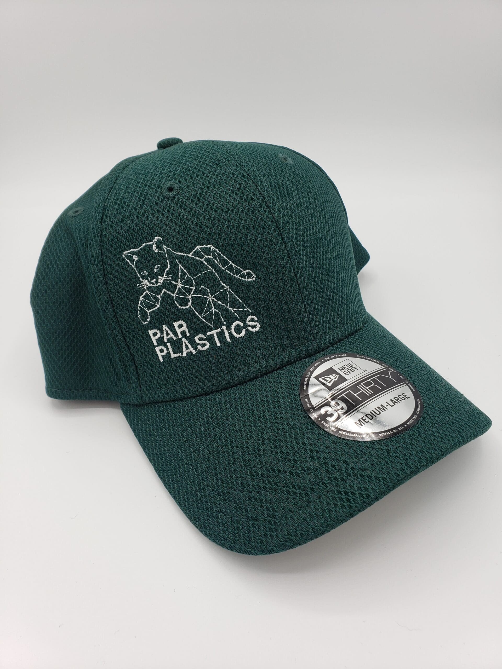 Par Plastics Diamond Era Stretch Cap green disc golf disc front view