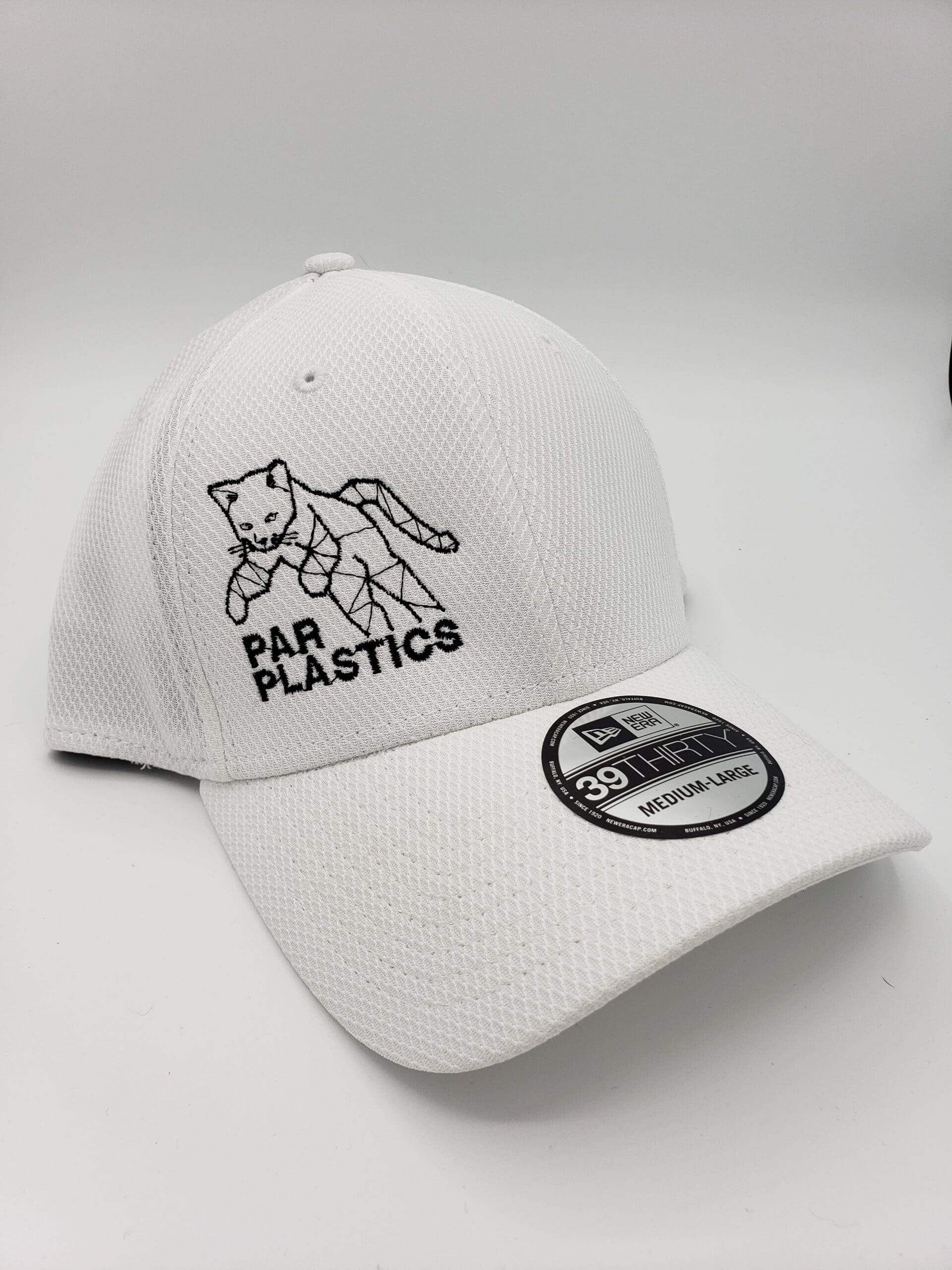 Par Plastics Diamond Era Stretch Cap white disc golf disc front view