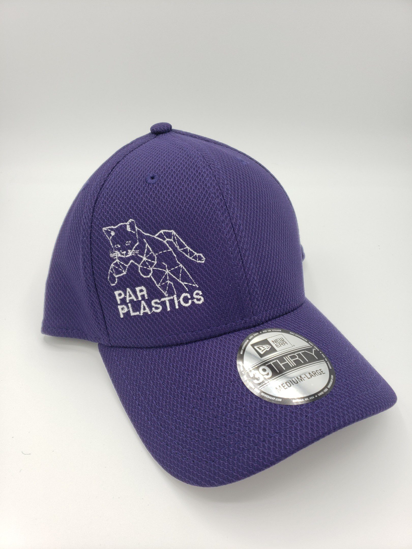 Par Plastics Diamond Era Stretch Cap purple disc golf disc front view