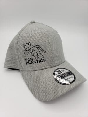 Par Plastics Diamond Era Stretch Cap grey disc golf disc front view
