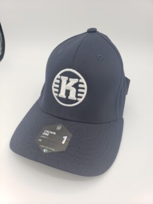 Kastaplast Ex-Band Cap dark navy disc golf disc front view