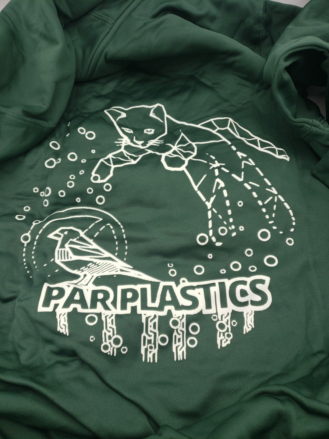 Par Plastics Kastaplast Collaboration Performance Hoodies disc golf disc detail view