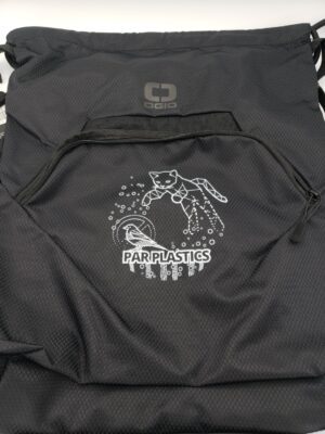 Par Plastics Power Kitty Ogio Cinch Pack disc golf disc front view