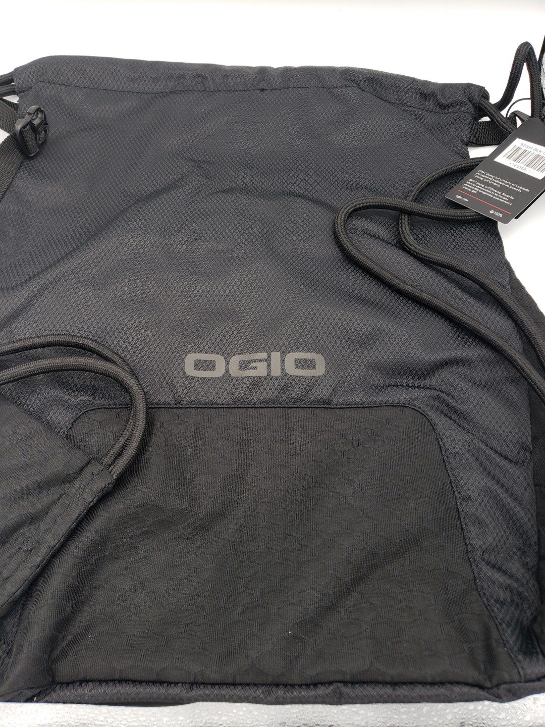 Par Plastics Power Kitty Ogio Cinch Pack disc golf disc back view