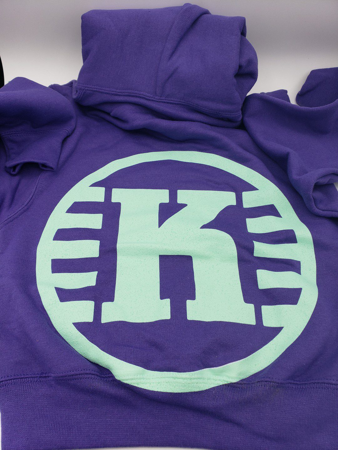 Kastaplast Pullover Blend Hoodies by Par Plastics disc golf disc side view