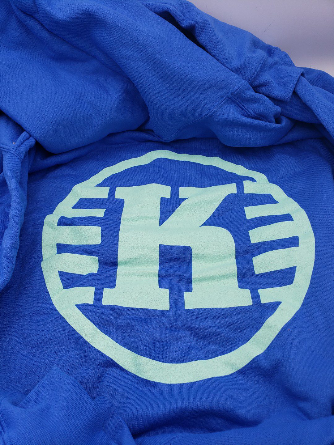 Kastaplast Pullover Blend Hoodies by Par Plastics disc golf disc side view