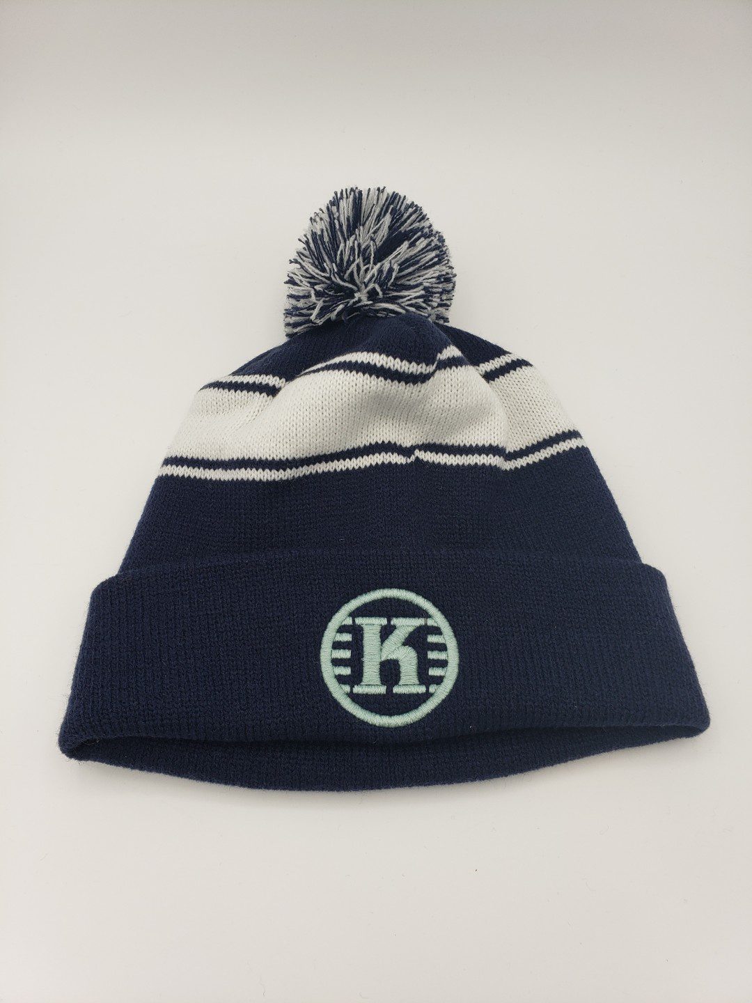 Kastaplast Pom Pom Beanie by Par Plastics disc golf disc back view