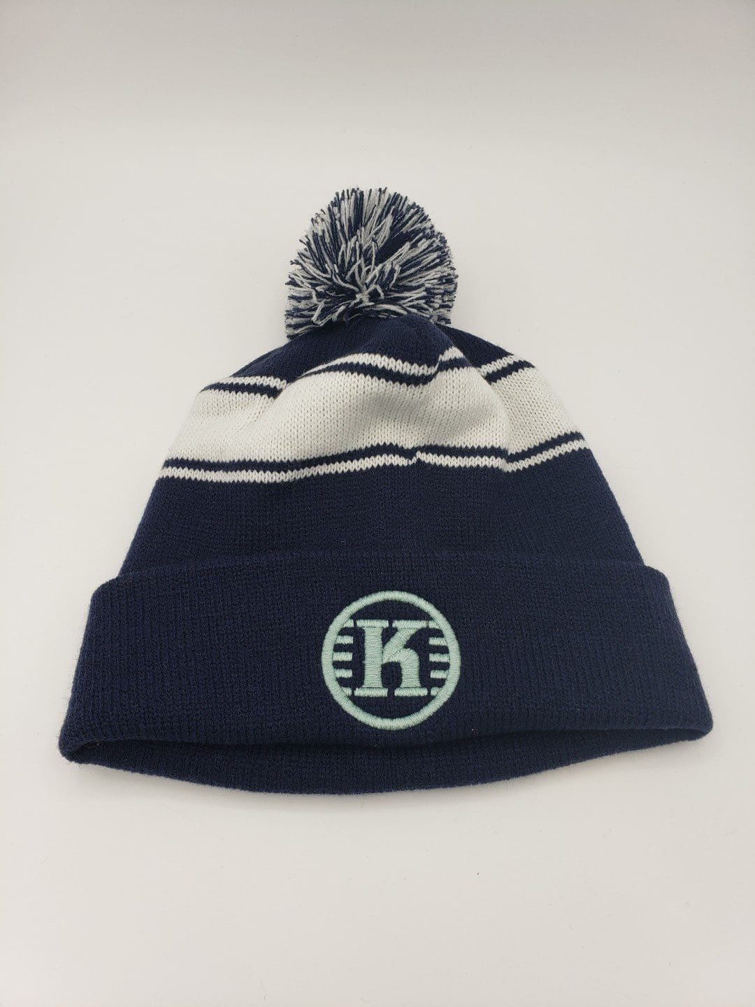 Kastaplast Pom Pom Beanie by Par Plastics disc golf disc back view