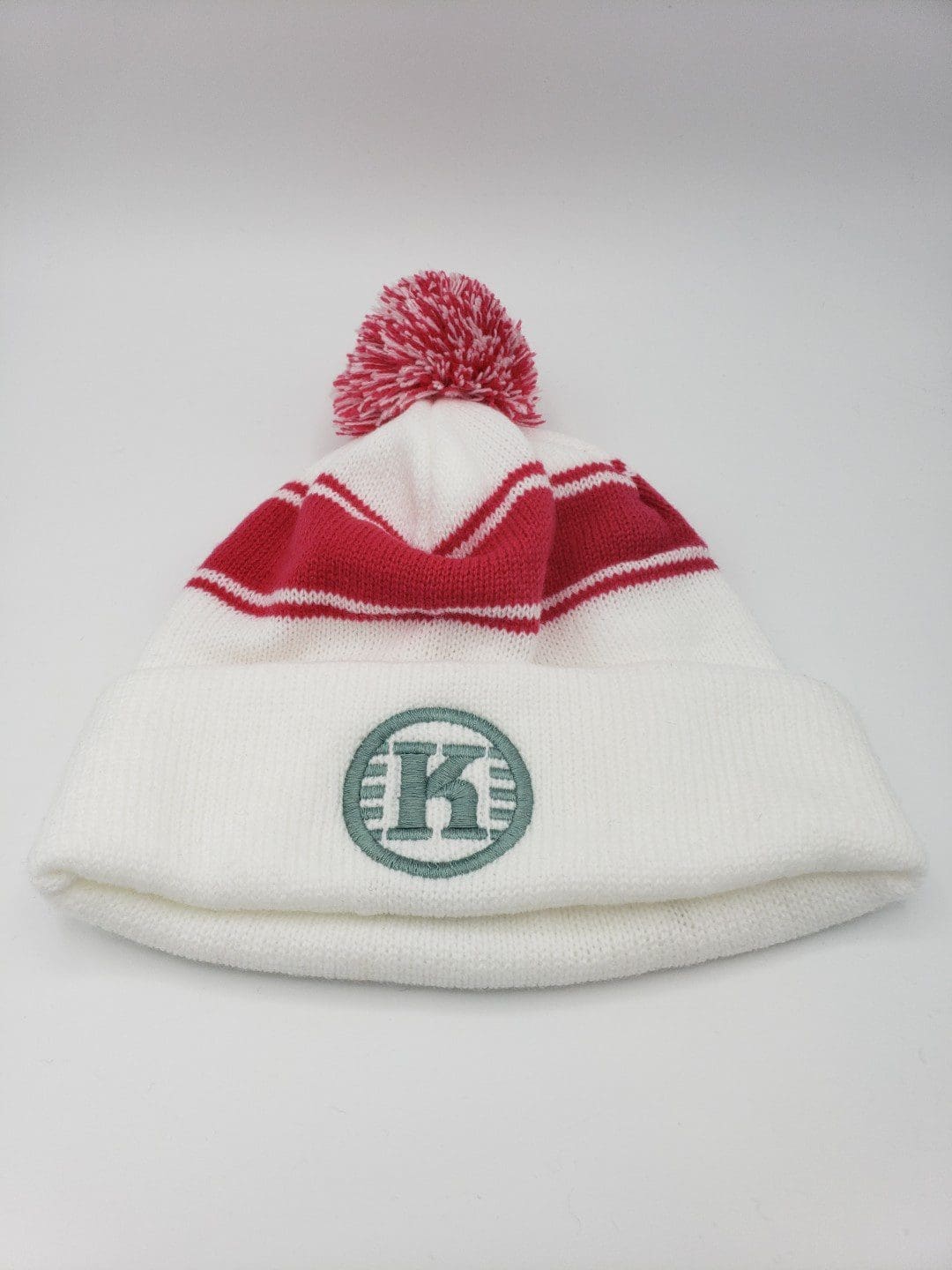Kastaplast Pom Pom Beanie by Par Plastics disc golf disc top view