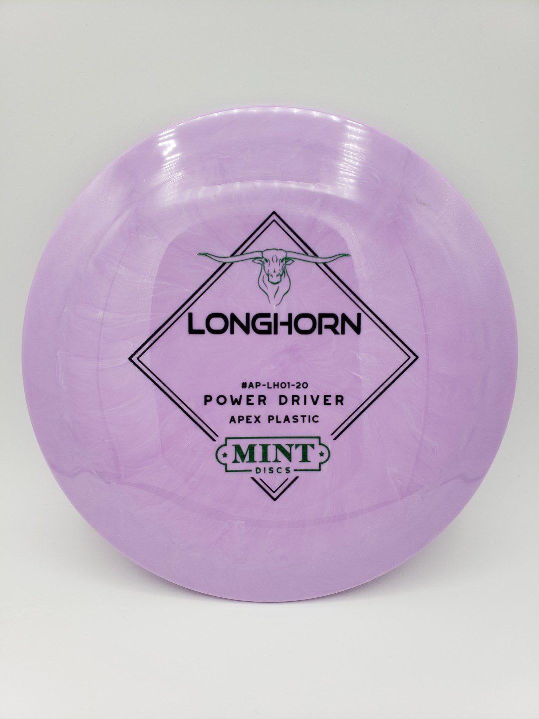 Mint Discs Apex Longhorn disc golf disc front view