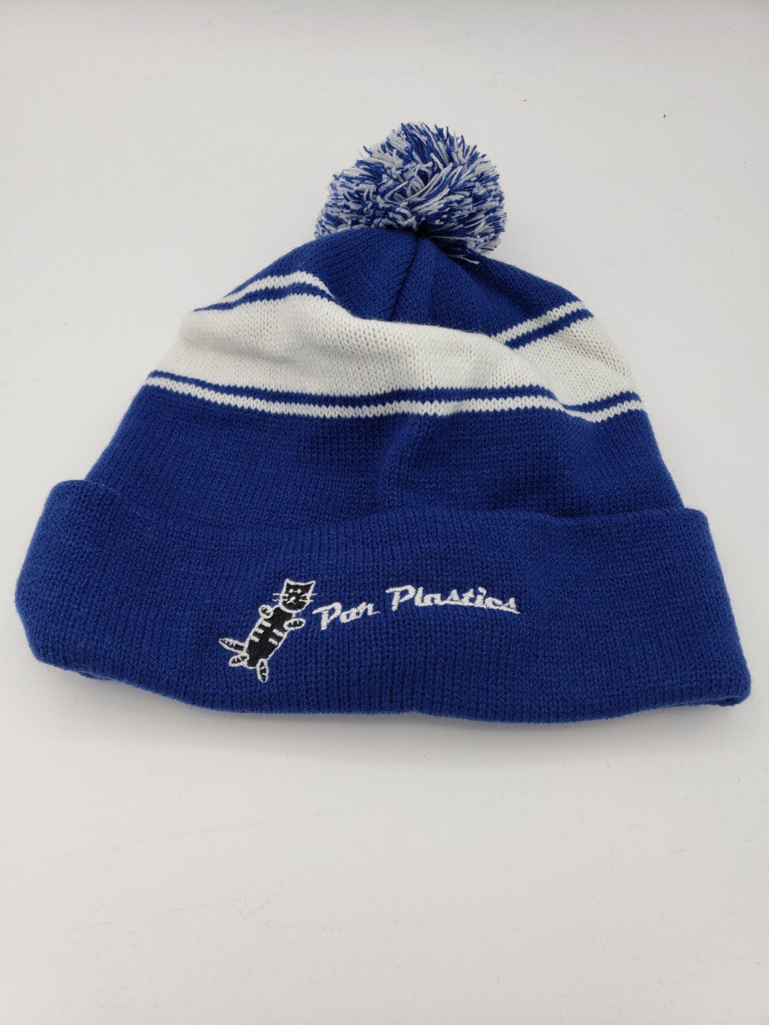 Par Plastics Pom Pom Beanie disc golf disc side view