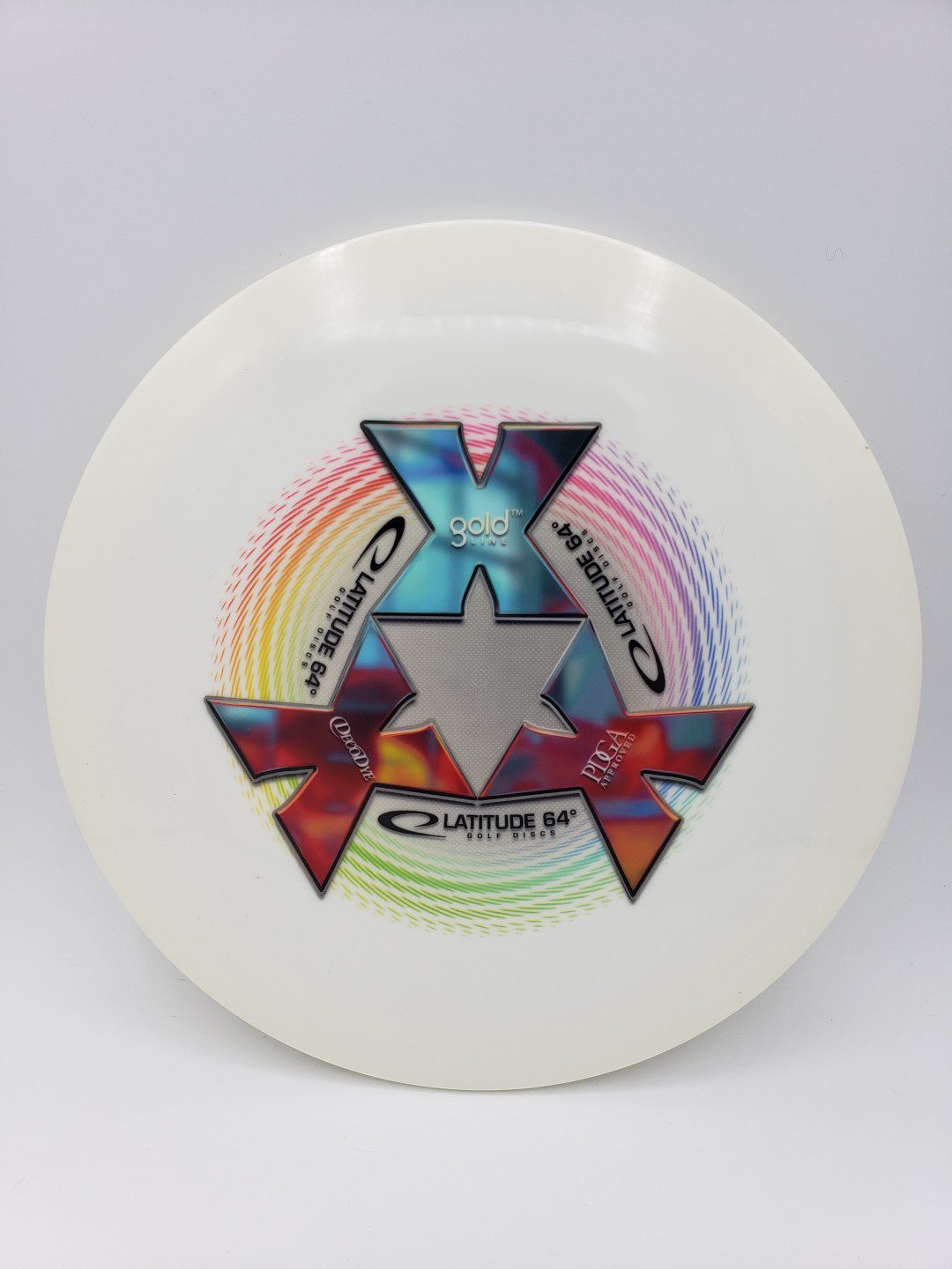 Latitude 64 XXX disc golf disc front view