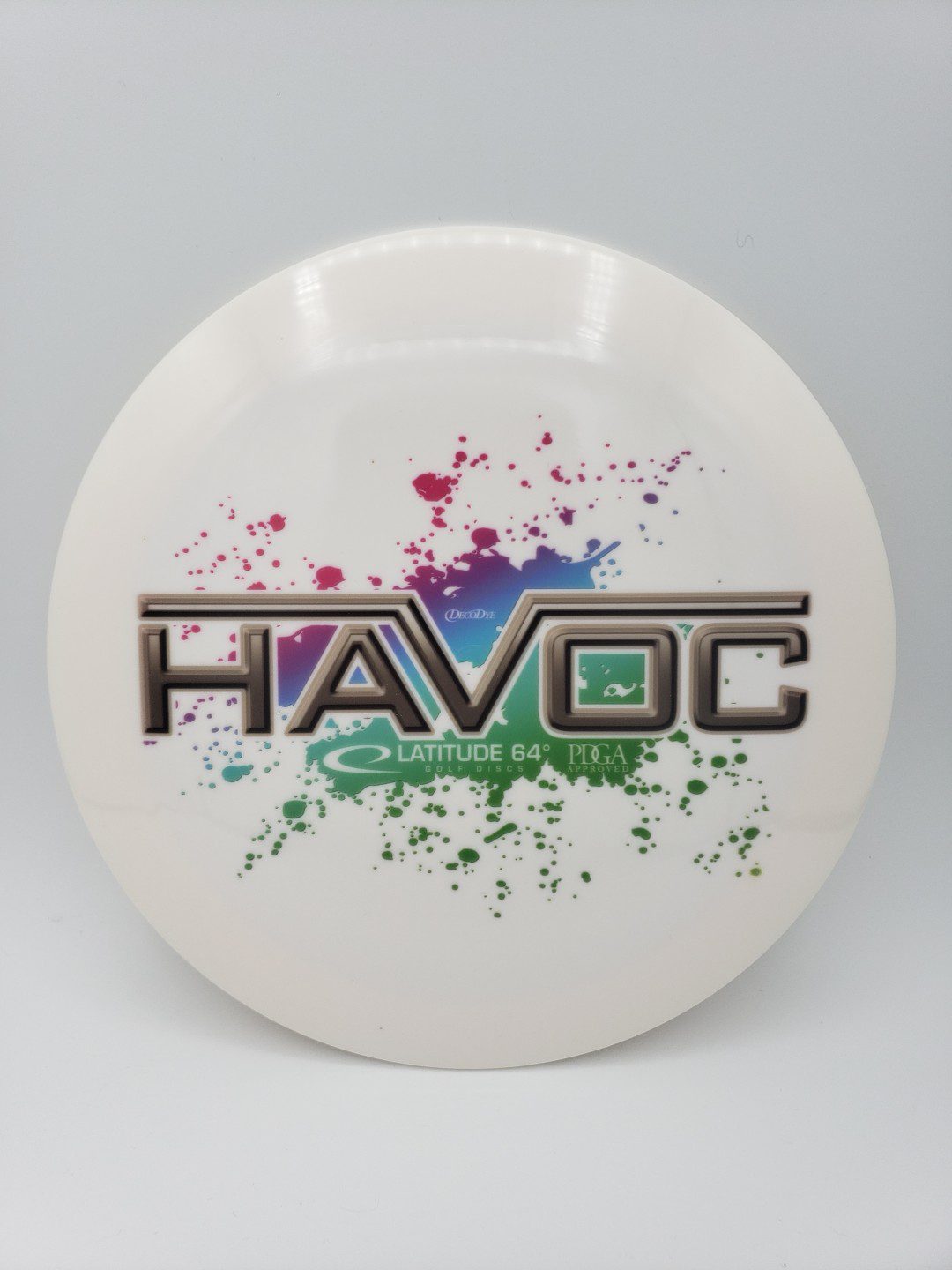 Latitude 64 Havoc disc golf disc front view