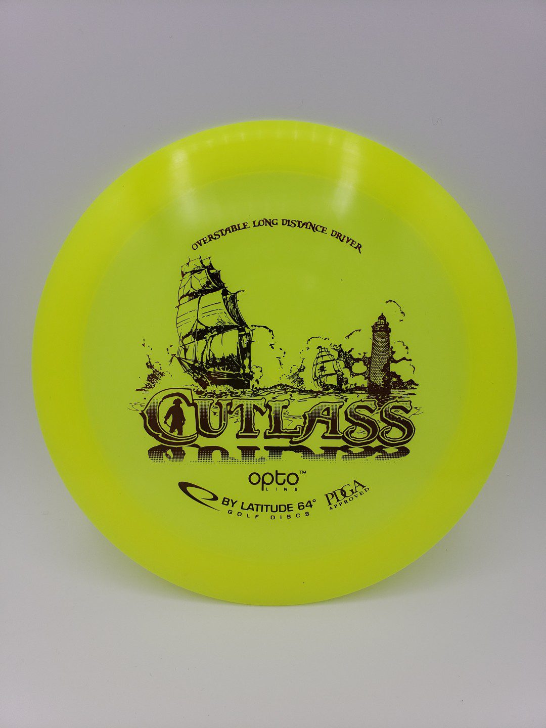 Latitude 64 Cutlass disc golf disc front view