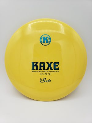 Kastaplast K1 Soft Kaxe buttermilk disc golf disc front view