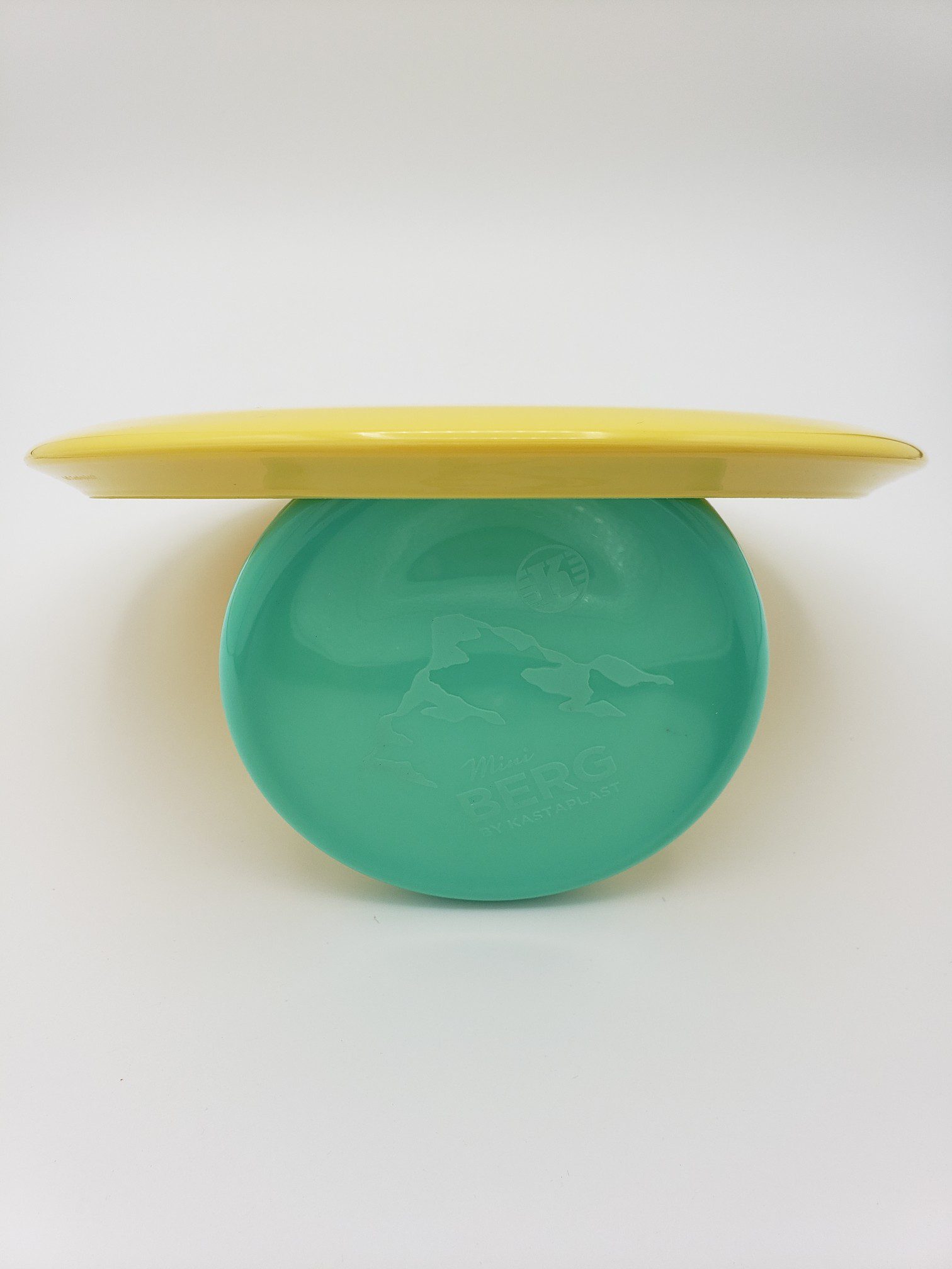 Kastaplast K1 Soft Kaxe buttermilk disc golf disc back view