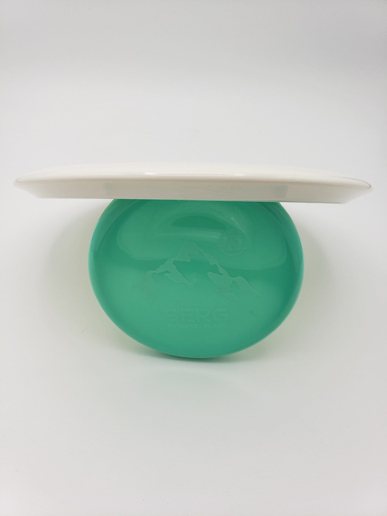 Kastaplast K1 Soft Kaxe white disc golf disc back view