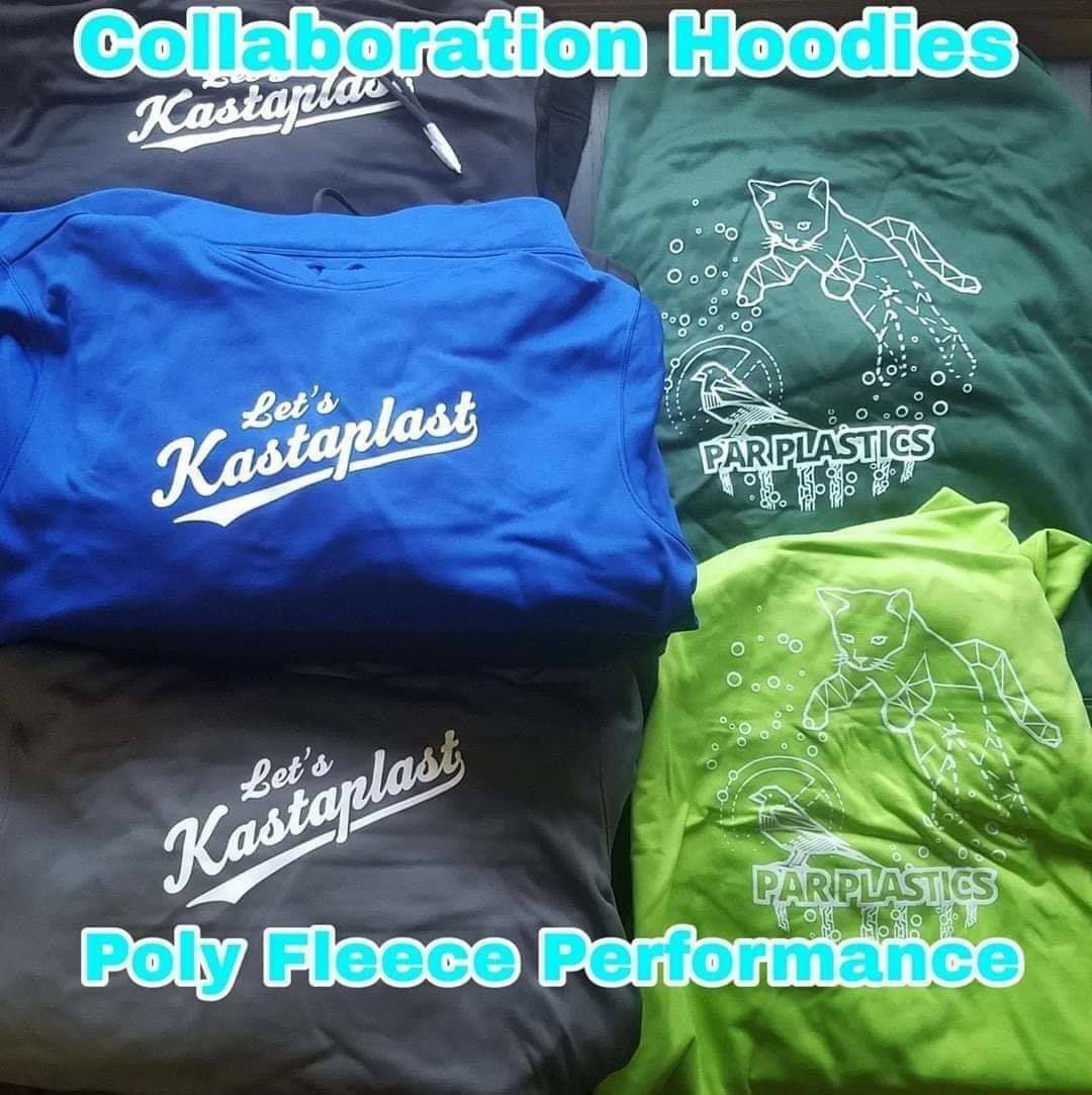 Par Plastics Kastaplast Collaboration Performance Hoodies disc golf disc front view
