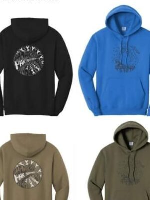 Par Plastics Pullover Blend Hoodies disc golf disc front view