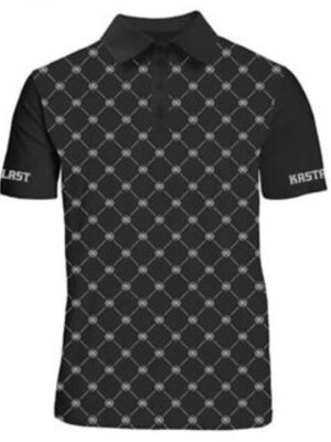 Kastaplast Function Men's Performance Polo grey disc golf disc front view