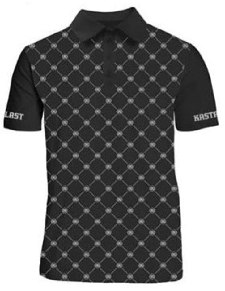 Kastaplast Function Men's Performance Polo grey disc golf disc front view