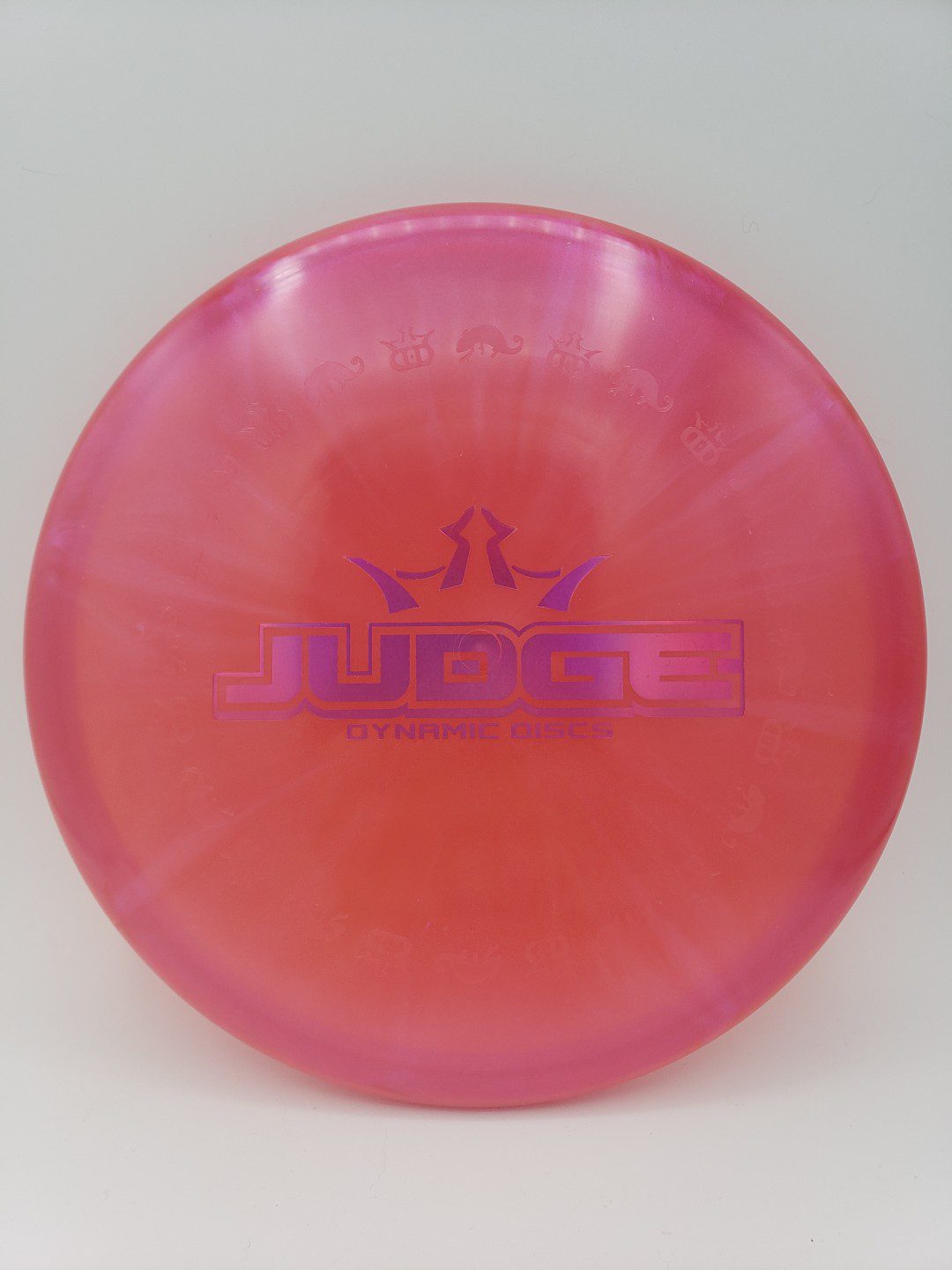 Dynamic Discs Judge premium plastics disc golf disc front view