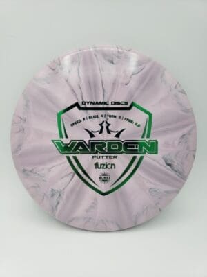 Dynamic Discs Warden premium plastics disc golf disc front view