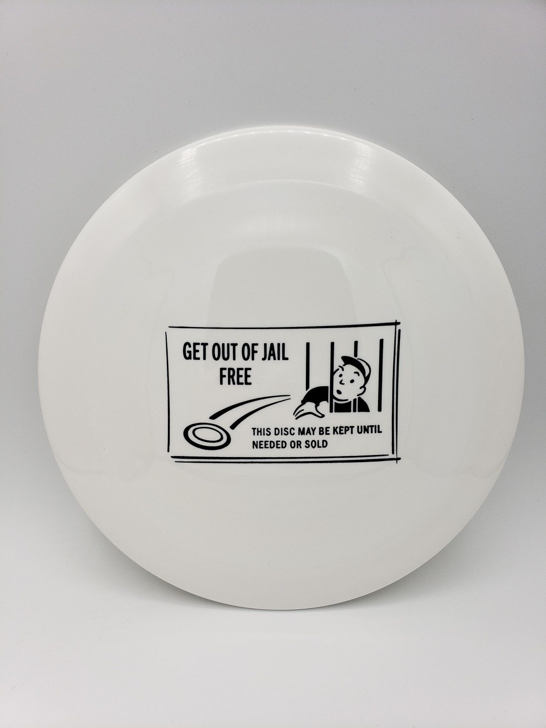 Kastaplast K1 Rask "get out of jail free" disc golf disc front view
