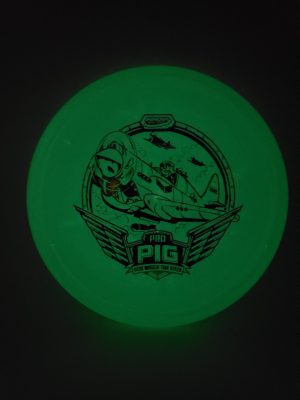 Innova tour series Ricky Wysocki Glow Pro Pig disc golf disc front view
