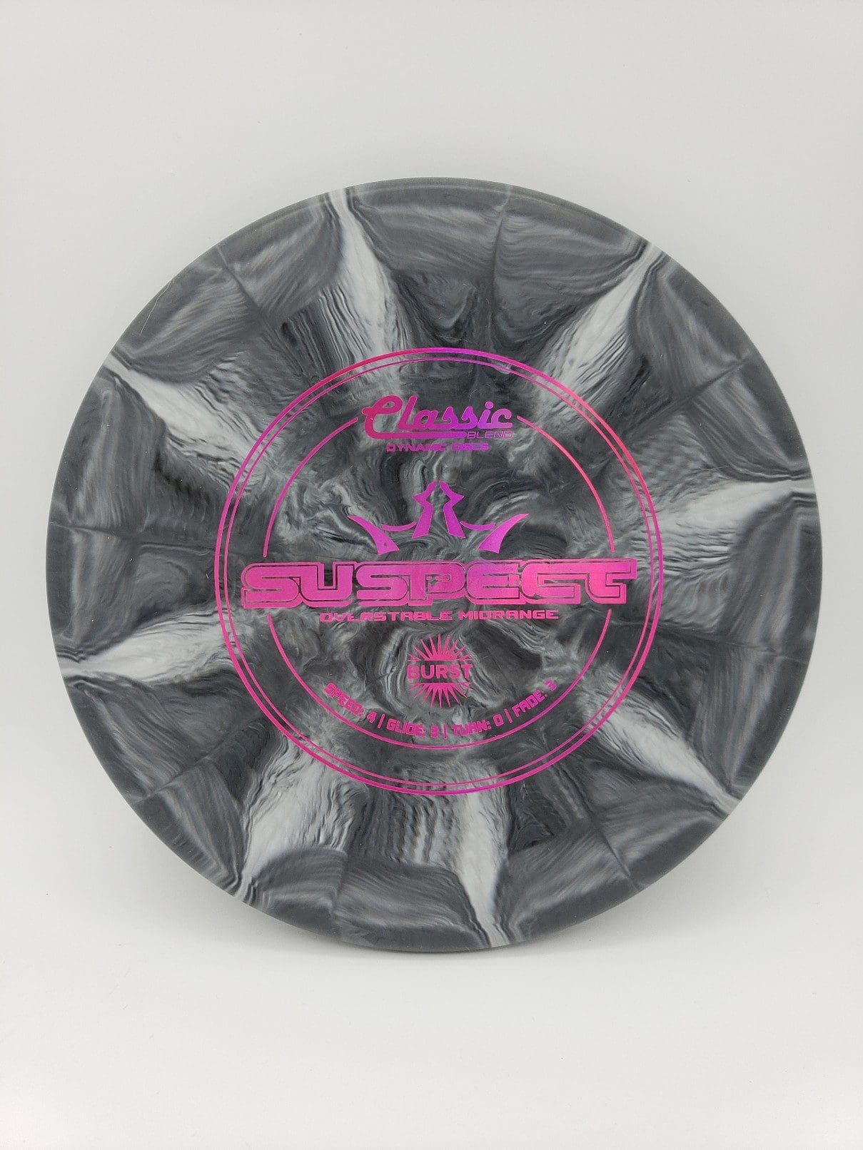 Dynamic Discs Suspect disc golf disc front view