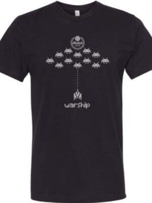 Westside Discs Warship 8-Bit Tee disc golf disc front view