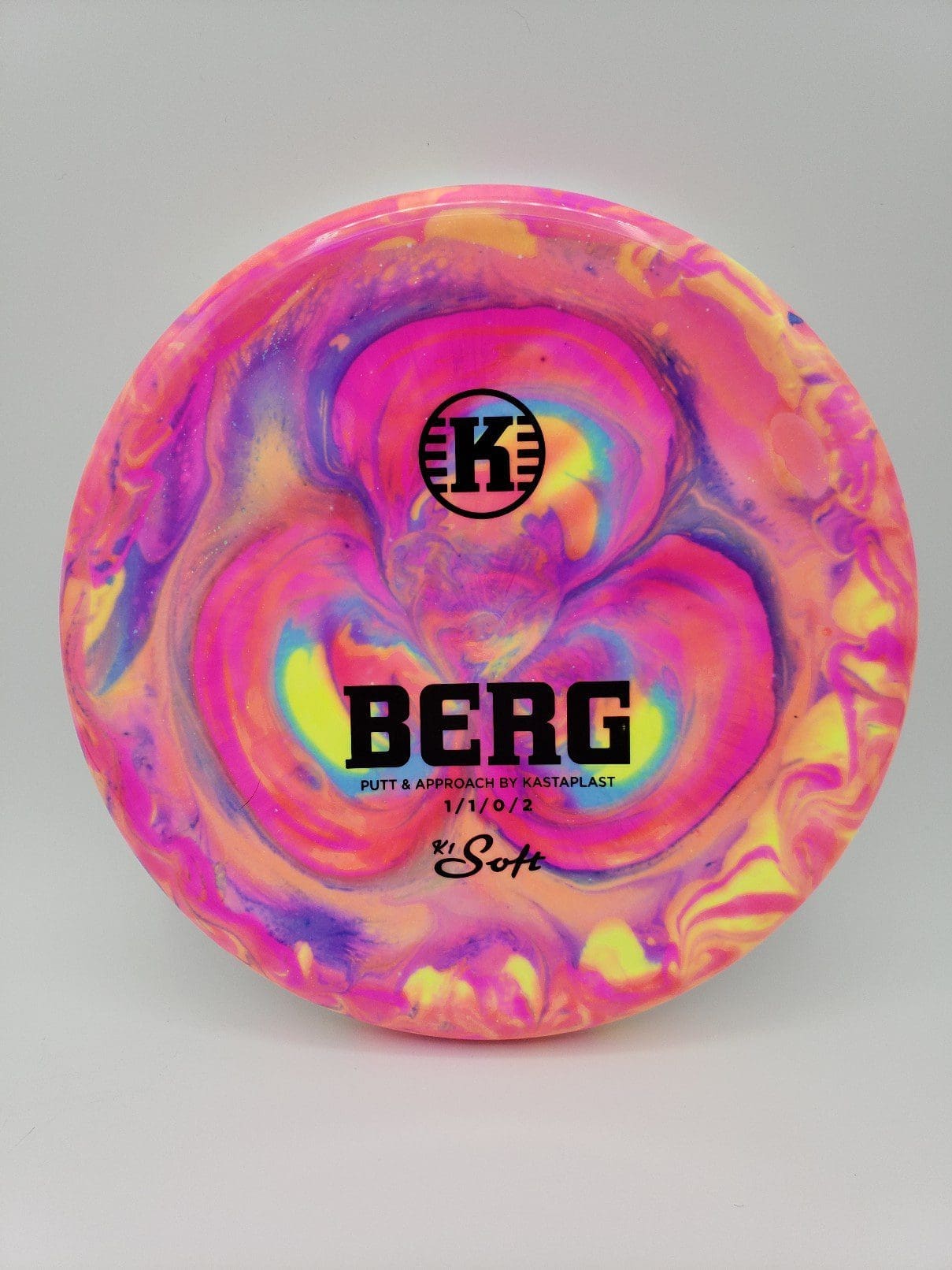 Flye Nebula volume 1 disc golf disc top view