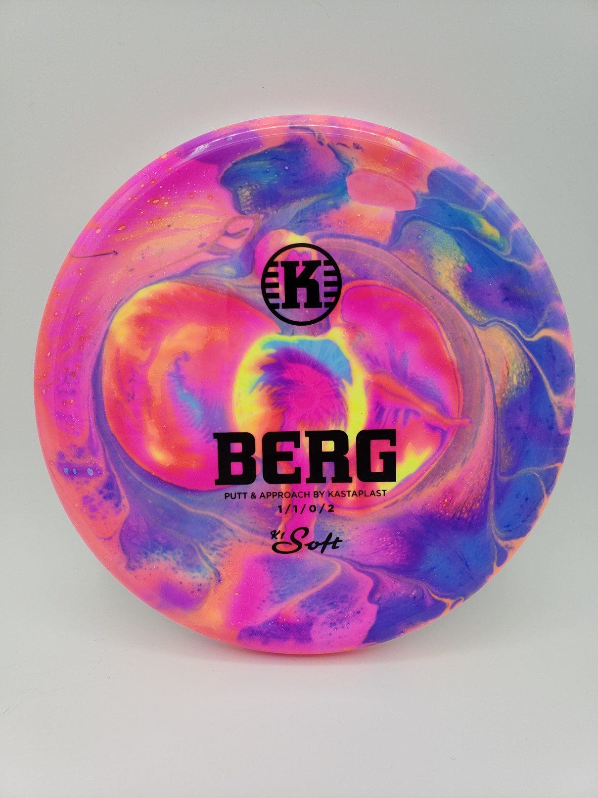 Flye Nebula volume 1 disc golf disc front view