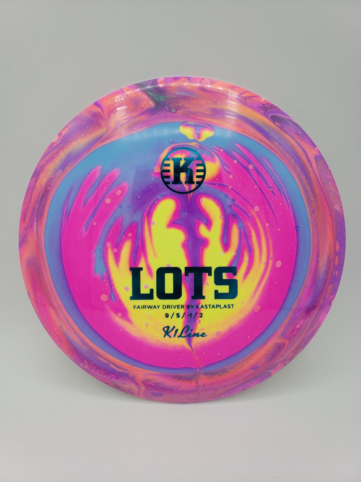 Flye Nebula volume 1 disc golf disc detail view