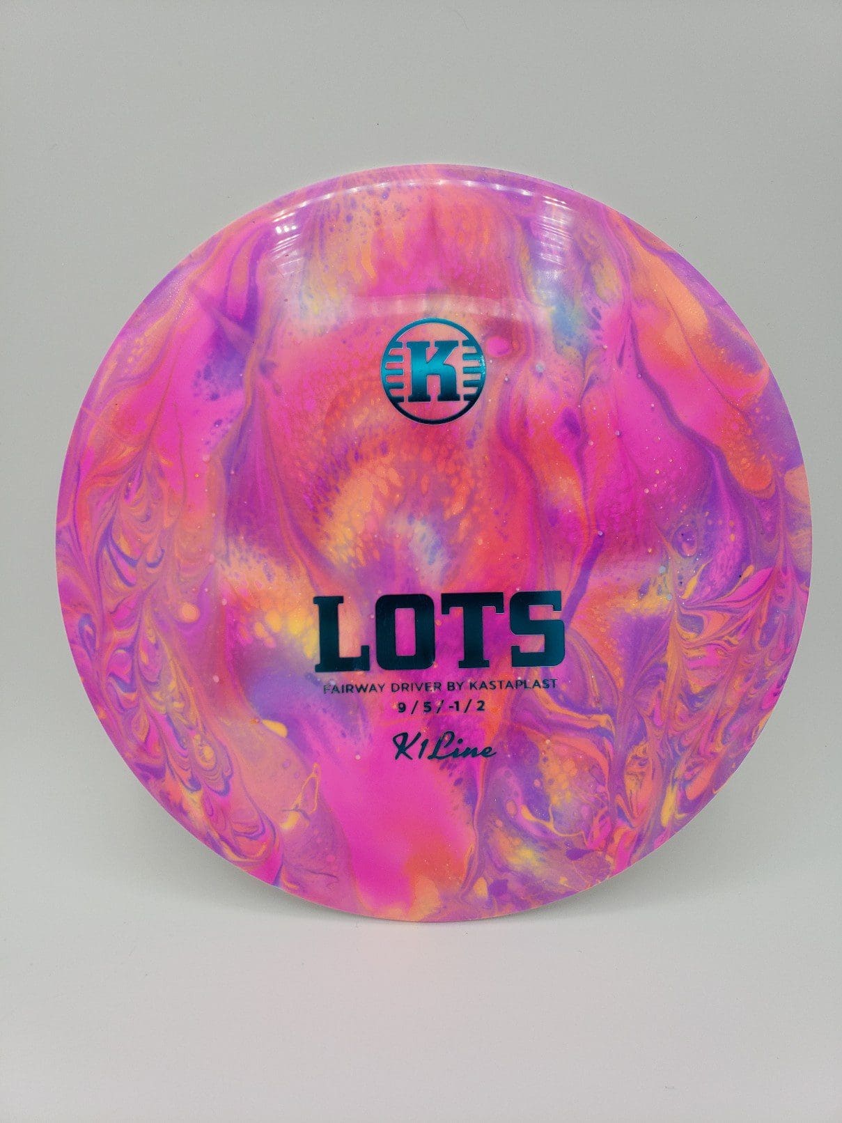Flye Nebula volume 1 disc golf disc front view