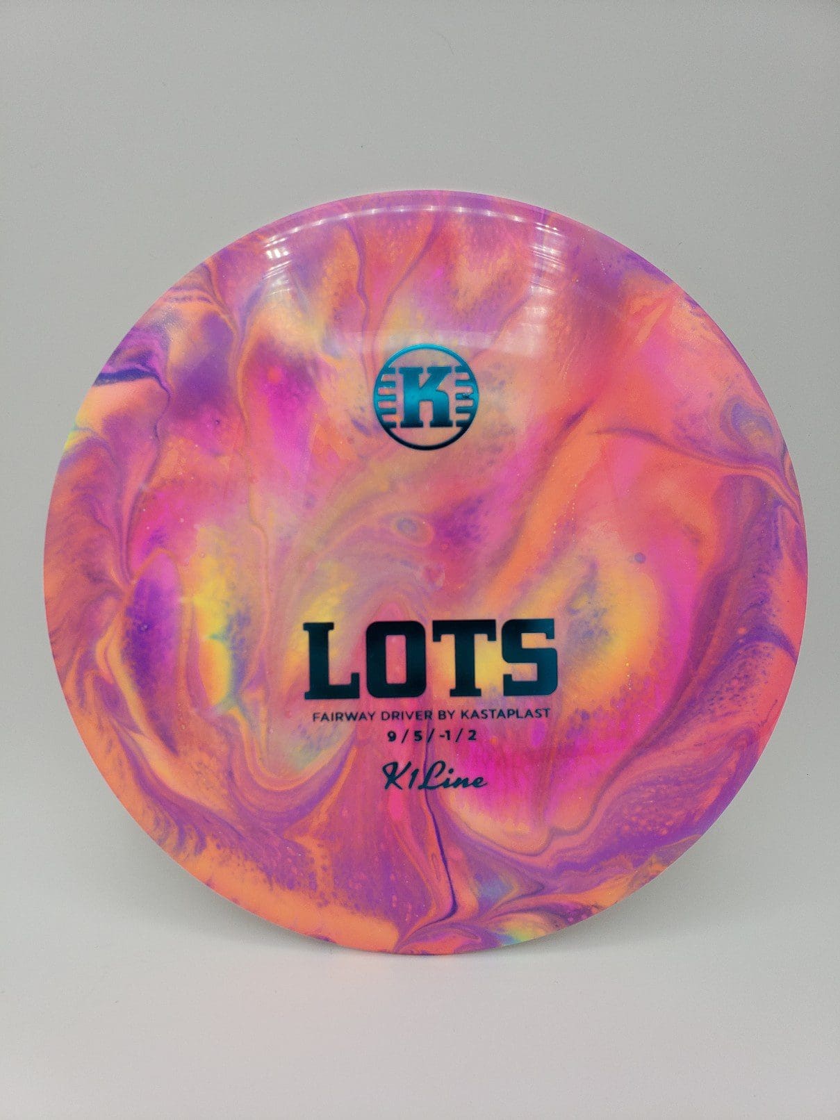 Flye Nebula volume 1 disc golf disc back view