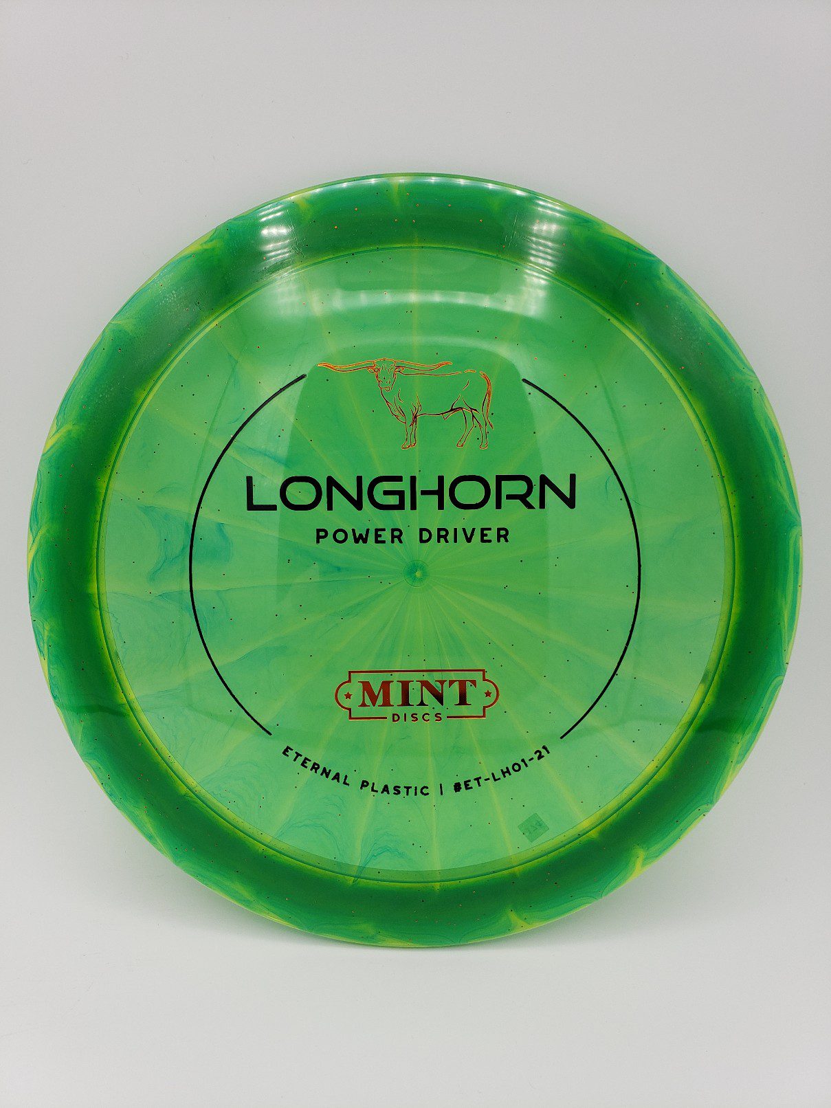 Mint Discs Eternal Longhorn 1st Run disc golf disc front view