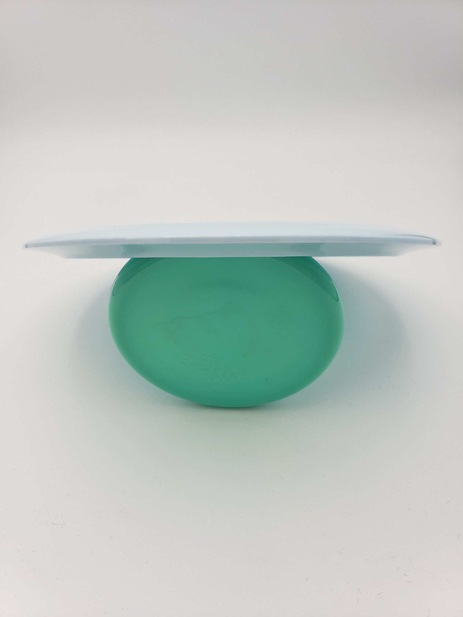 Kastaplast K1 Grym X baby blue disc golf disc back view
