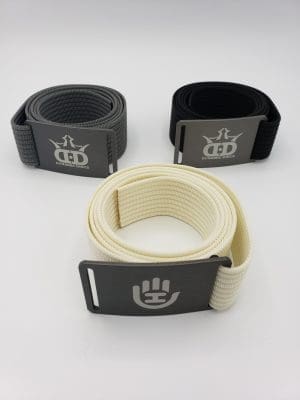 Grip6 Belt combos Trilogy brandsolder runs disc golf disc front view