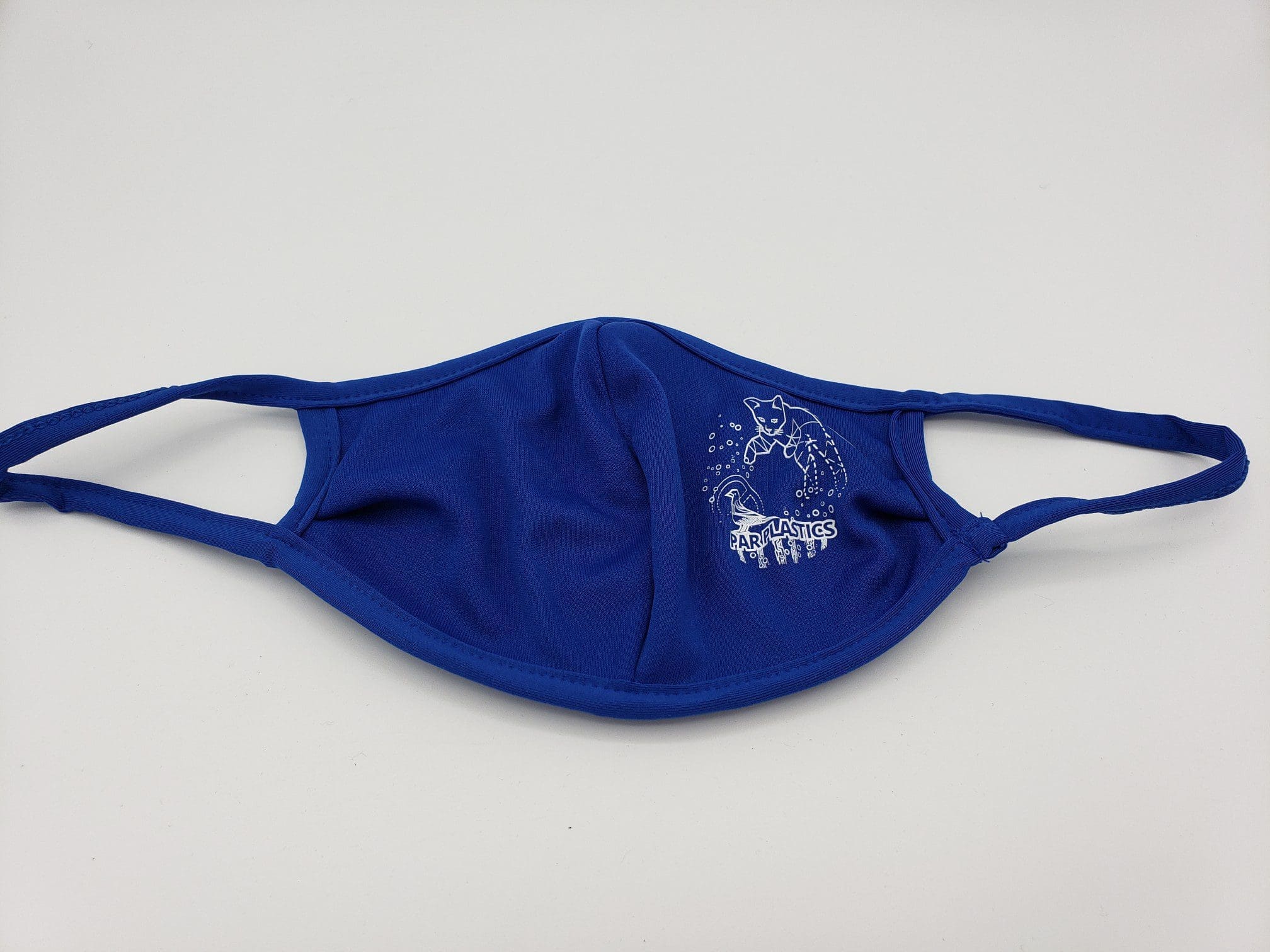 Par Plastics Power Kitty face masks disc golf disc top view