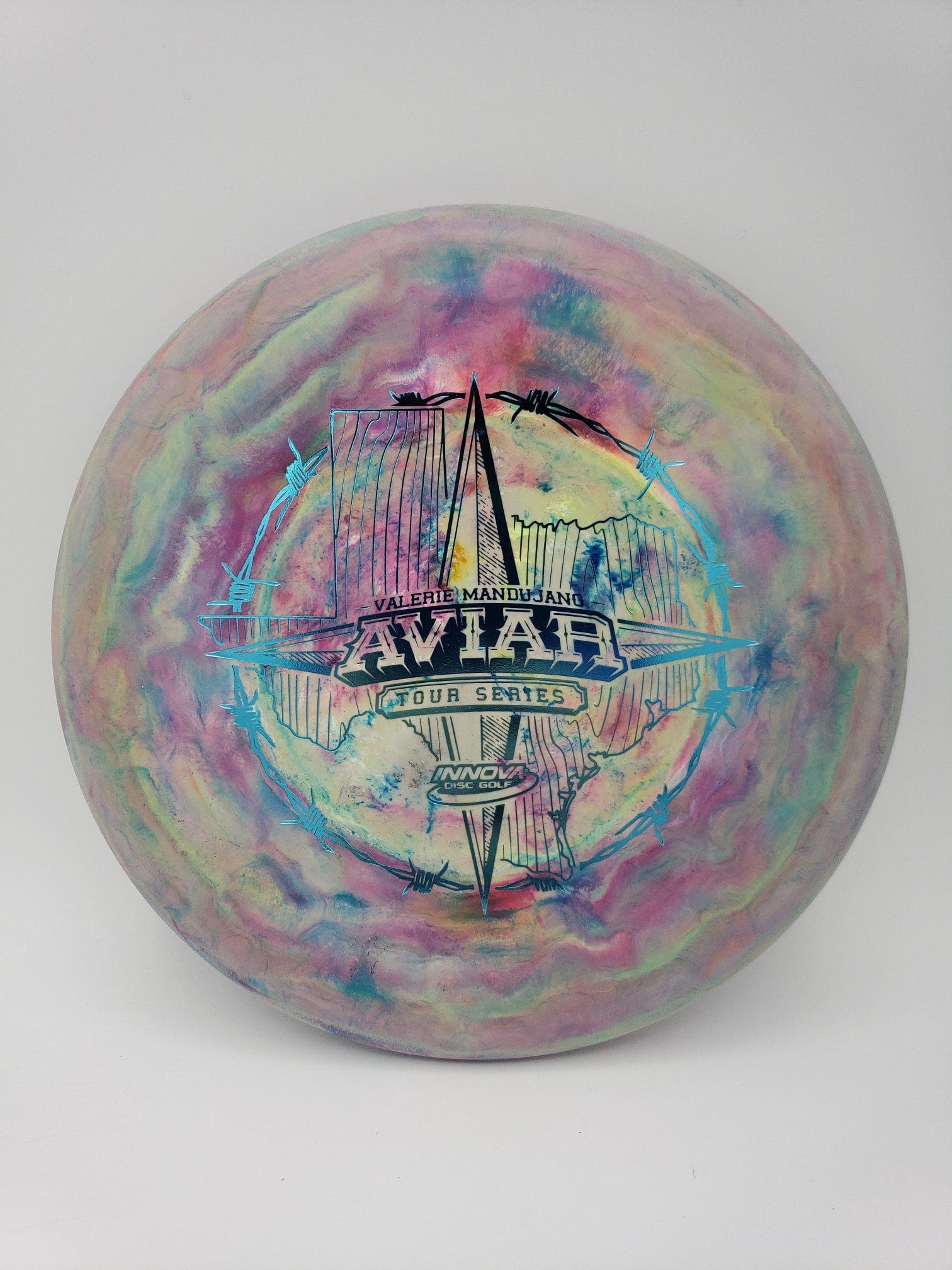 Innova Galactic Pro Aviar Valerie Mandujano 2021 tour series disc golf disc front view