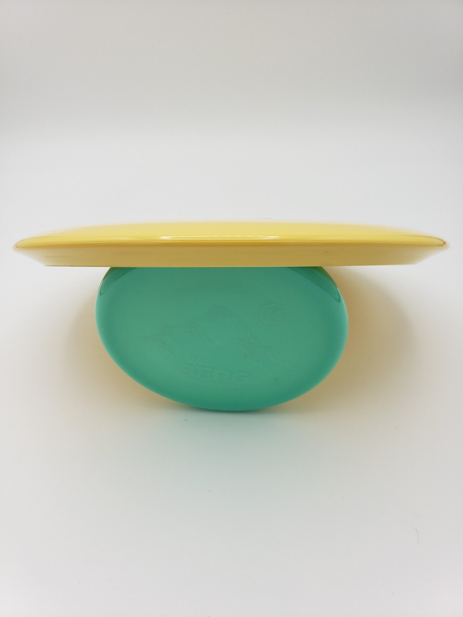 Kastaplast K1 Soft Kaxe Z buttermilk disc golf disc back view