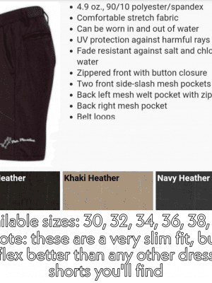 Par Plastics Burnside hybrid stretch shorts disc golf disc front view