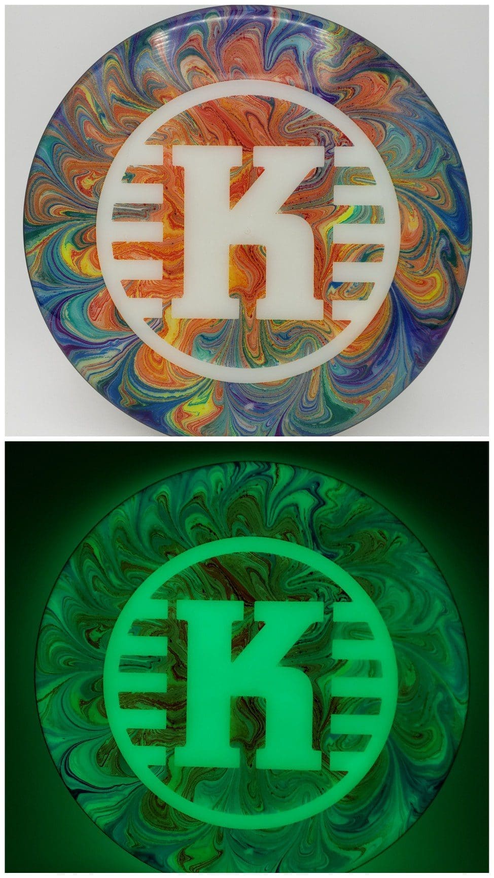 Pipedreamer Customs volume 2 disc golf disc front view