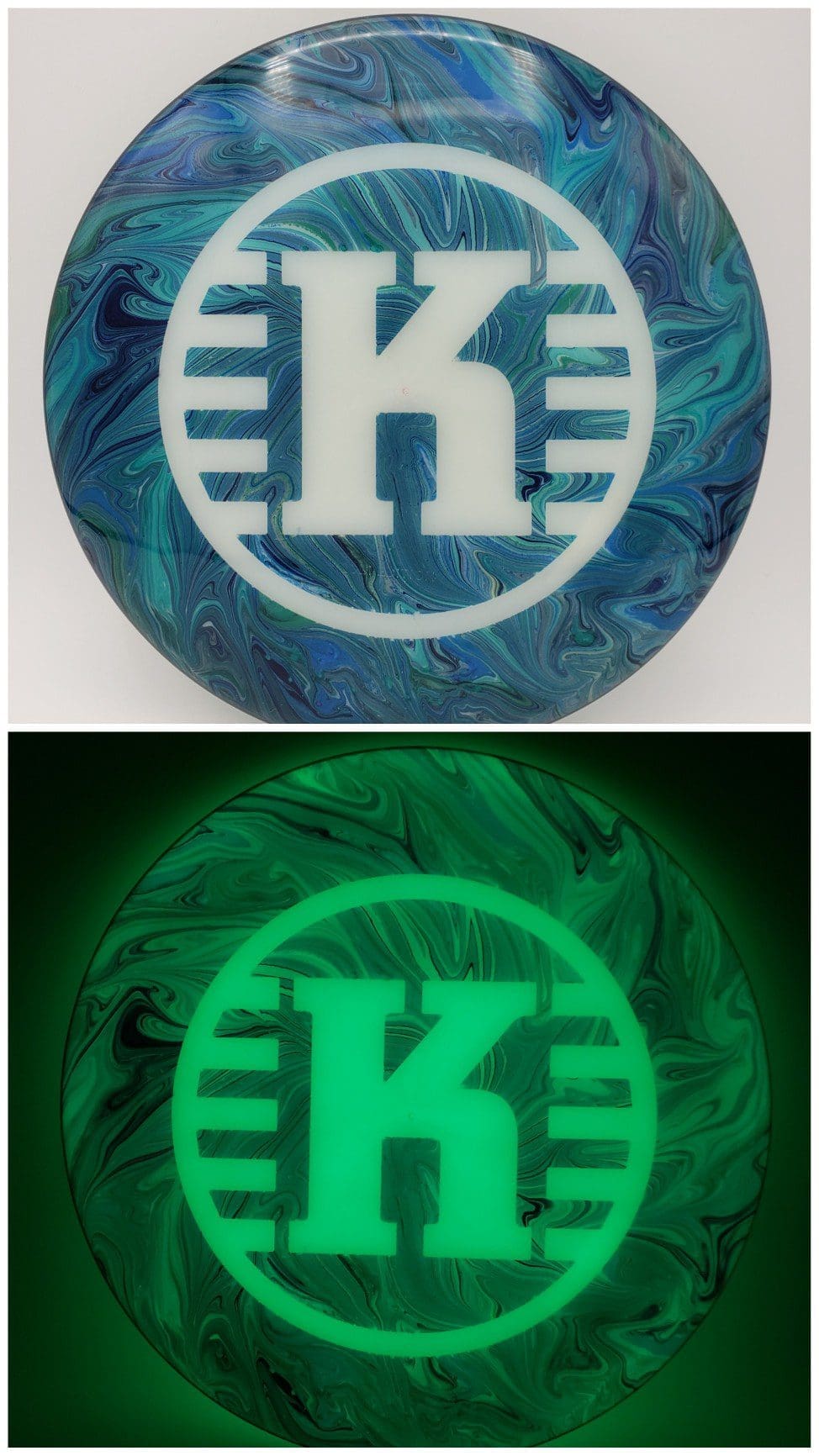 Pipedreamer Customs volume 2 disc golf disc back view