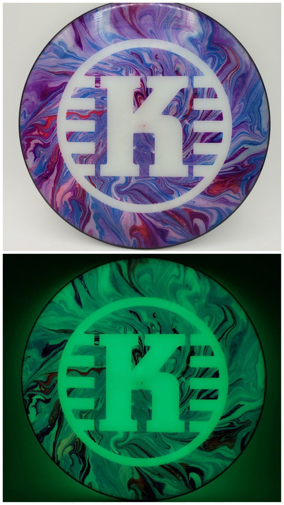 Pipedreamer Customs volume 2 disc golf disc front view
