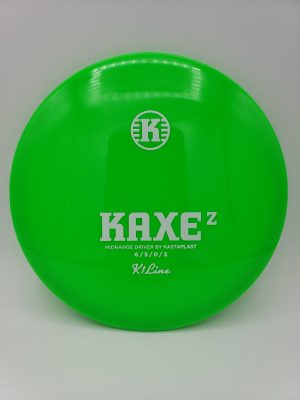 Kastaplast K1 Kaxe Z poison green disc golf disc front view