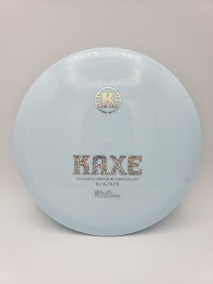 Kastaplast K1 Kaxe baby blue disc golf disc front view