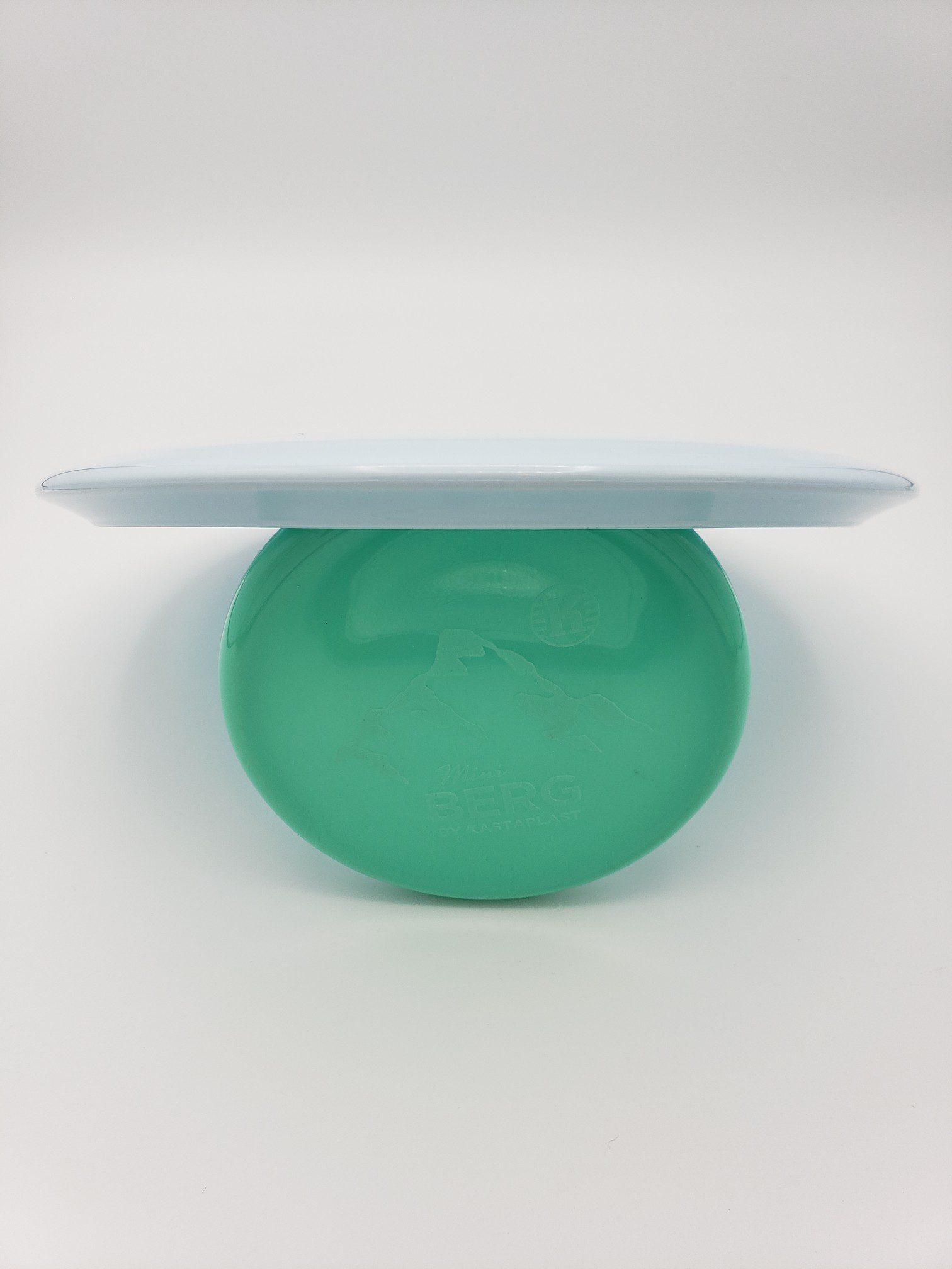 Kastaplast K1 Kaxe baby blue disc golf disc back view