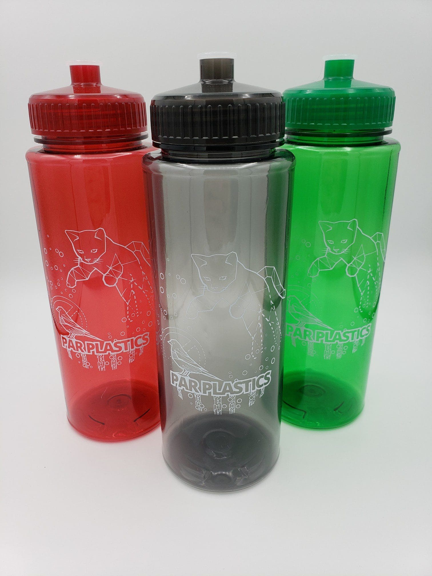 Par Plastics Hydroclean 32oz water bottle disc golf disc front view
